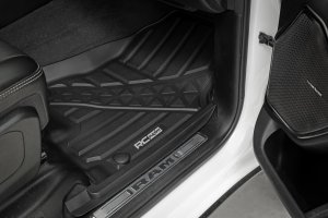 Ram 1500 Floor Mats - Front - Rough Country - Flex-Fit - '19-'24